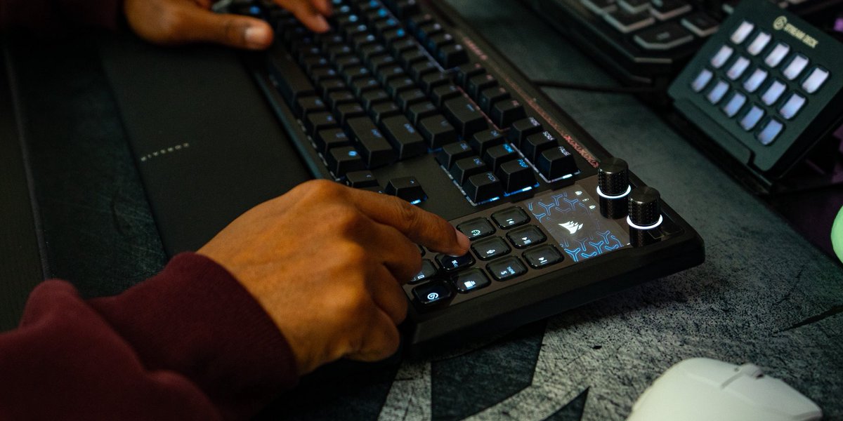 <a href="/CORSAIR/">CORSAIR</a> GALLEON 100 SD  ⌨️

I’ve been using the Galleon as my daily driver all month and it’s so convenient. Combining a keyboard and a stream deck together was a great move. 

Full unboxing and setup video over on YouTube 👇🏾

#corsair #Sponsored