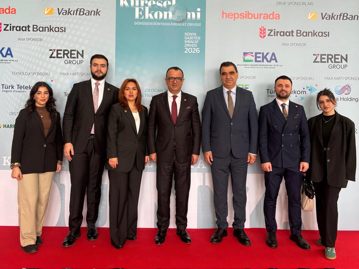 Dünya Gazetesi İhracat Zirvesi 2026 “Dönüşen Dünyada İhracat” buluşmasında, Başkanımız Sn. Süleyman Ecevit Sanlı liderliğinde TABA-AmCham heyeti olarak yer almaktan büyük bir memnuniyet duydum.

#DünyaGazetesi #İhracatZirvesi2026 #DönüşenDünyadaİhracat #TABAAmCham
#KüreselTicaret