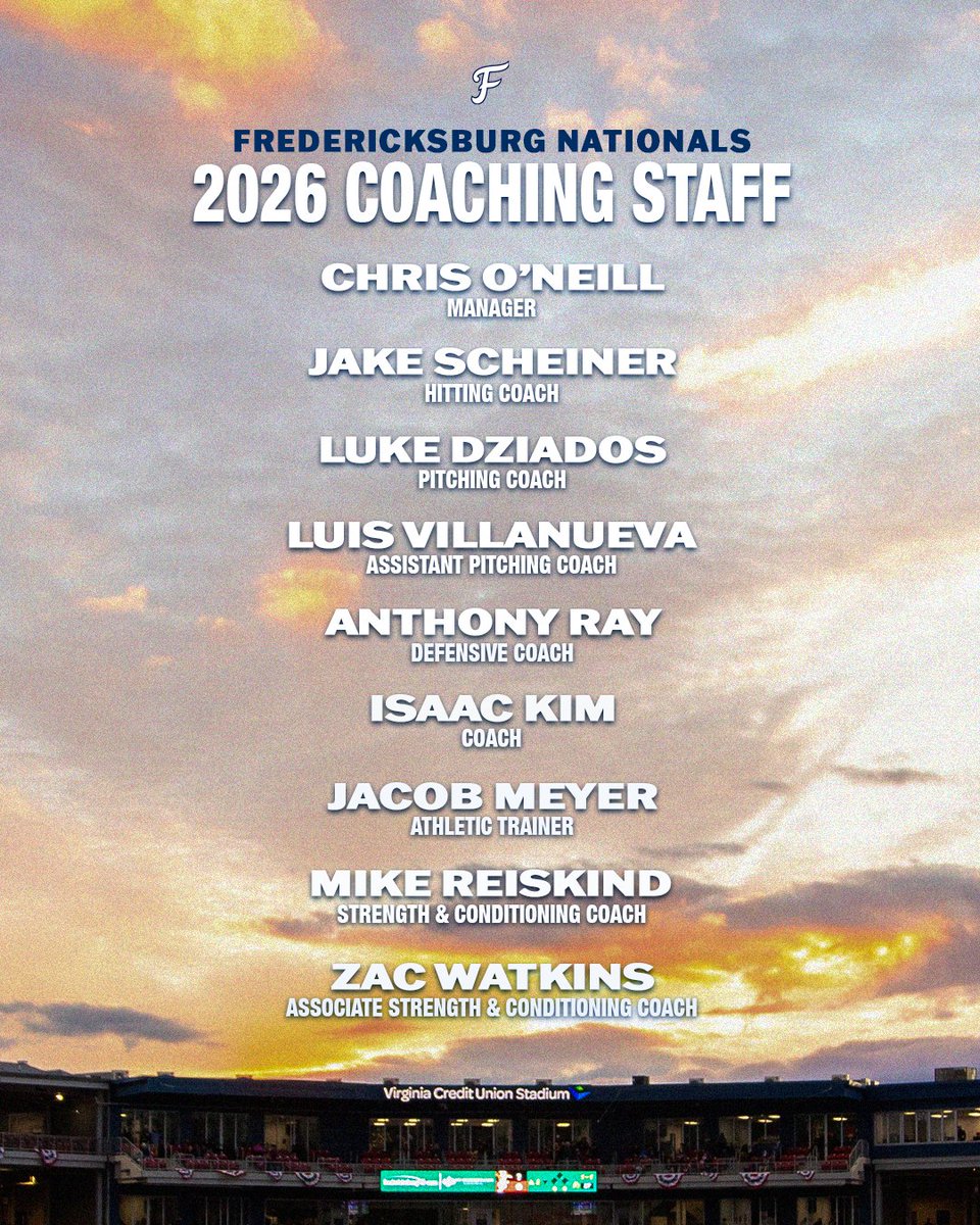 Fredericksburg Nationals tweet media