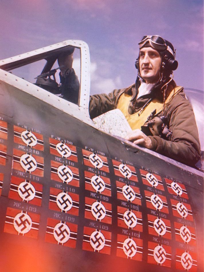 Remembering the legendary P-47 Thunderbolt pilot, Francis Stanley “Gabby” Gabreski, as we approach the anniversary of his passing, January 31, 2002. 

During WWII, he rose to fame flying with the 56th Fighter Group in the European Theater, scoring 28 confirmed aerial victories.