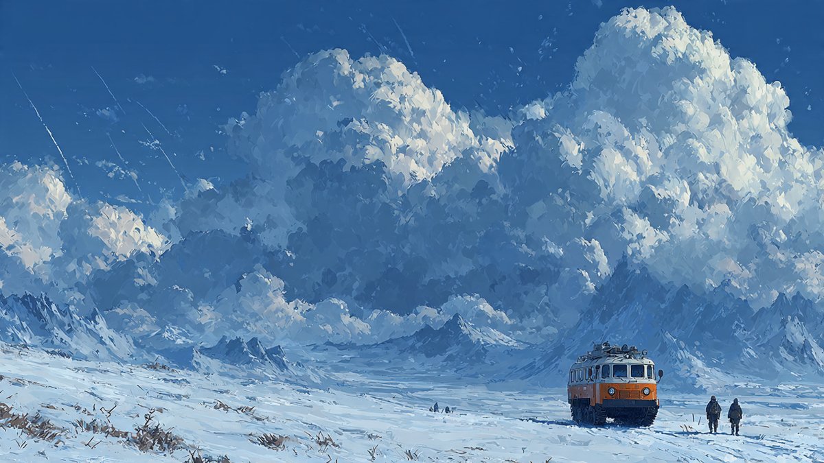 Mechanismo0's tweet photo. QT your Winter artwork https://t.co/wsqthuFHdb