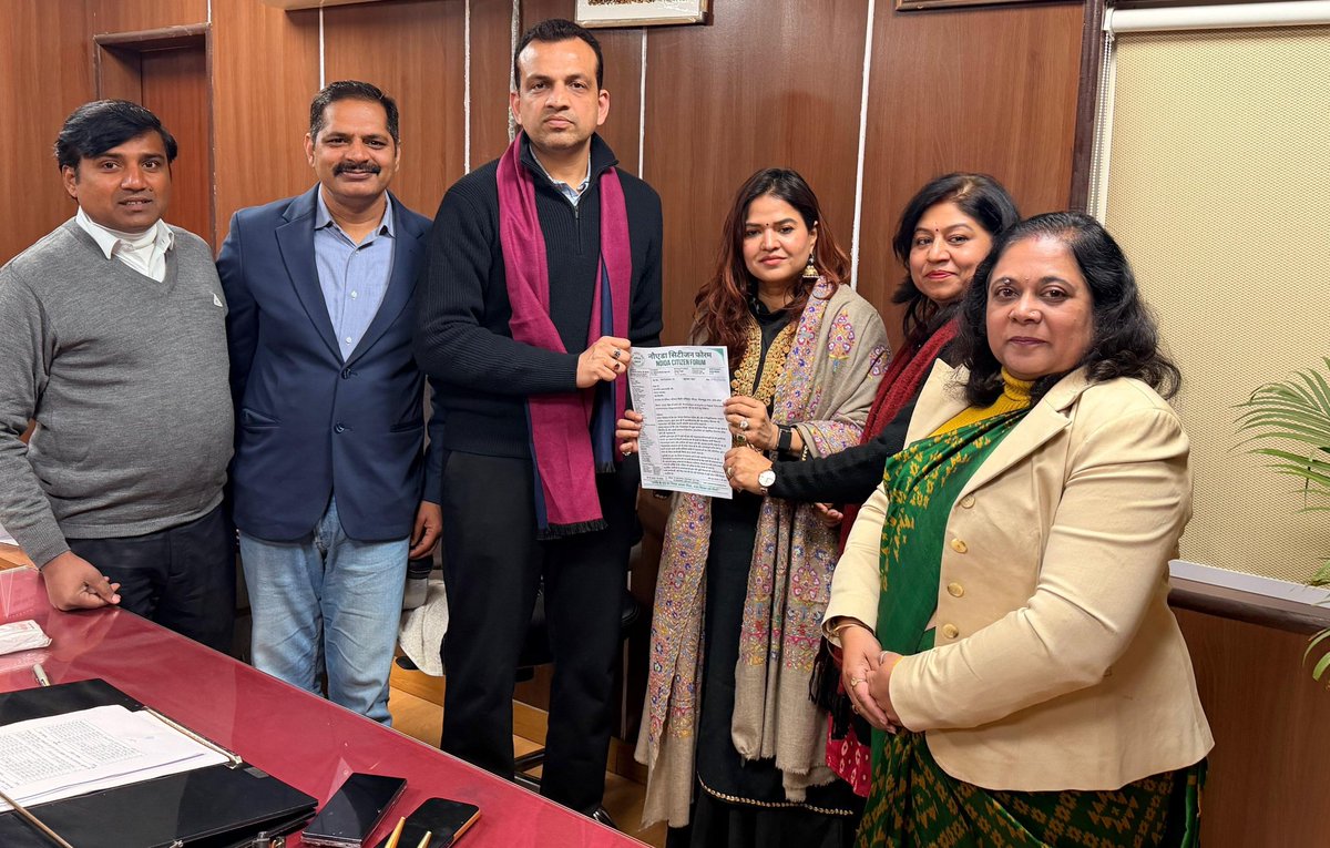 NOIDA CITIZEN FORUM tweet media