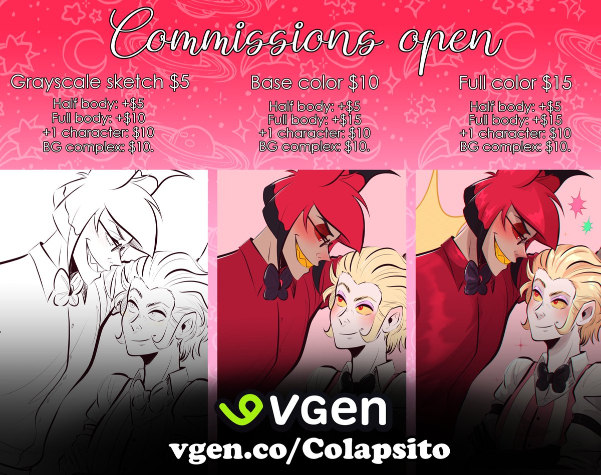 Colapsito 🪐✨ VGEN COMMS OPEN tweet media
