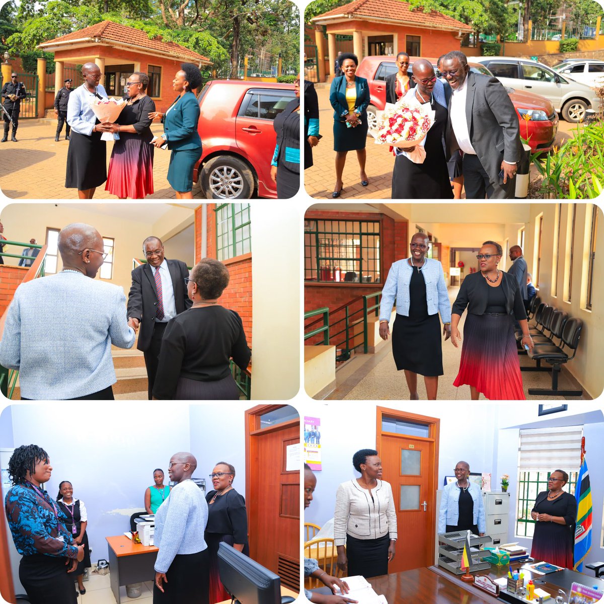 The Principal Judge, Lady Justice Jane Frances Abodo, yesterday afternoon paid her maiden visit to the Commercial Court, where she was warmly received by the Head of the Division, Lady Justice Anna B. Mugenyi, and the other Judicial officers at the Division.

During a meeting