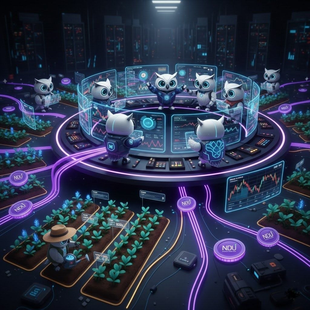 NDU is more than a token. It’s a growing ecosystem. 🌐

AI-powered NexusBots are already live.
Nexusbot RSI and Nexusbot Commander are just the beginning. 🤖
More Nexusbots are coming, each expanding what the ecosystem can do.

Alongside trading bots, NDU Farm adds another layer.