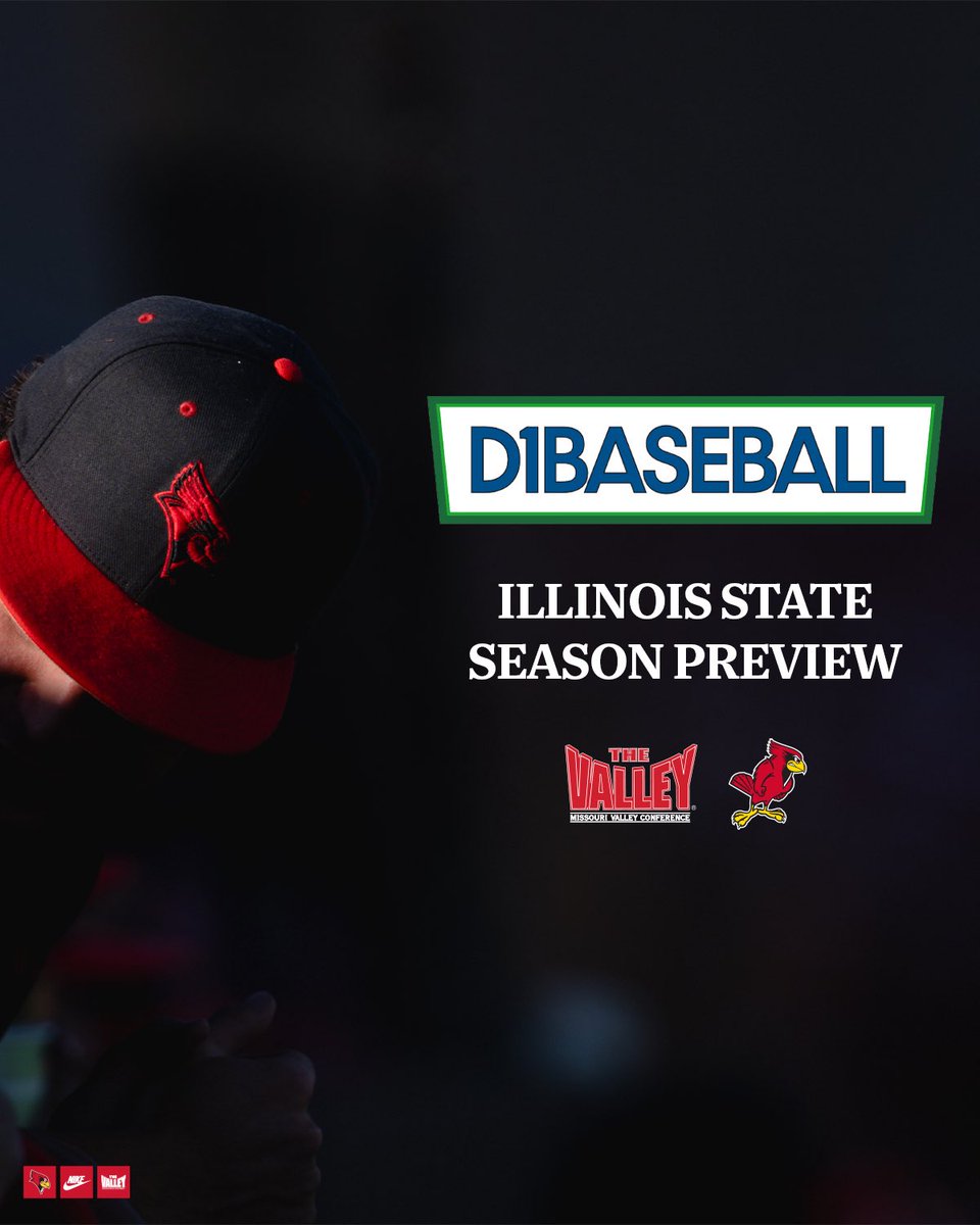 RedbirdBaseball's tweet photo. @d1baseball Missouri Valley season preview👀

The Redbirds have several top 2026 MLB Draft Prospects in the conference, with Henry Brummel ranking 2nd highest prospect in the 2027 Draft.

Brayden Zilis lands on the impact freshmen list.

https://t.co/QiDI3zqXQO https://t.co/7aspXL5SZ4