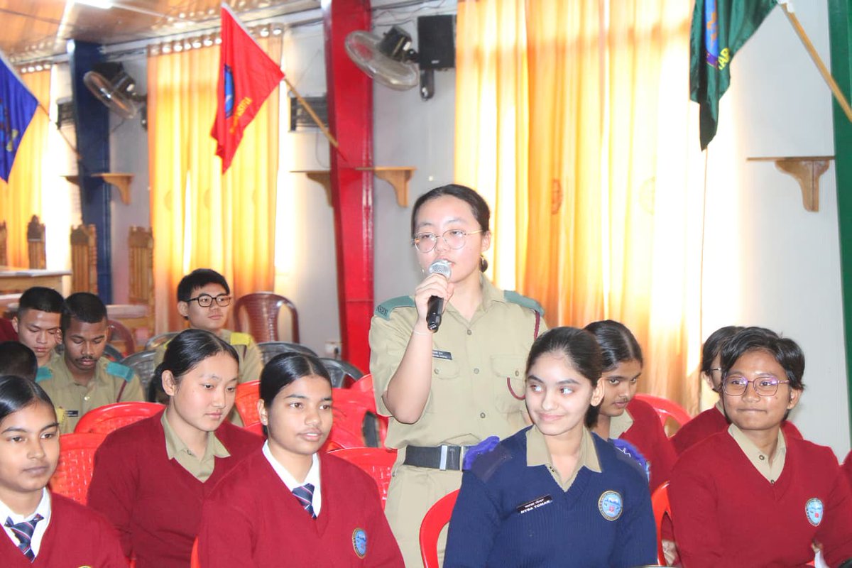 SSEastsiang's tweet photo. SSES successfully conducted Siang Dialogue 3.0 with Dr Siddharth Ghosh , creating a meaningful platform for dialogue on national security, leadership, and regional development.
The programme was honoured by the presence of Hon’ble MLA Shri Ninong Ering Sir. https://t.co/pYzsF952o2