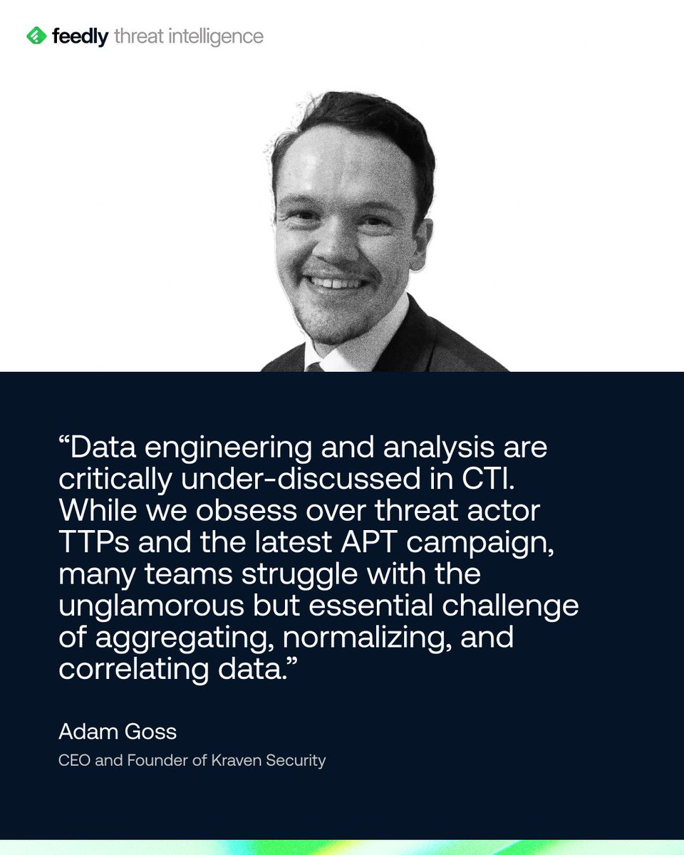 feedly's tweet photo. Adam Goss, CEO and Founder of @KravenSecurity develops and delivers affordable #CTItraining and bespoke consulting to help organizations improve security capabilities, drawing on experience across #MSSPs, telecommunications, and digital service providers.
Full guide🔗https://t.co/6NgTn9RtF0