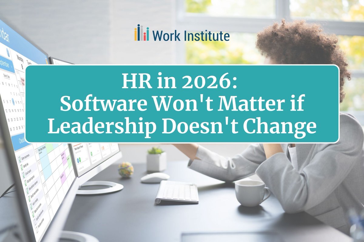 workinstitute's tweet photo. AI won’t fix HR’s biggest challenges in 2026. Leadership accountability and trust will. 

https://t.co/S0IOXJBuky https://t.co/RyReOZNuMA