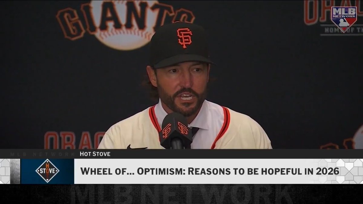 - A new, exciting manager
- A full year of Rafael Devers
#MLBNHotStove poses a few reasons for optimism for the 2026 Giants! 🟠⚫️