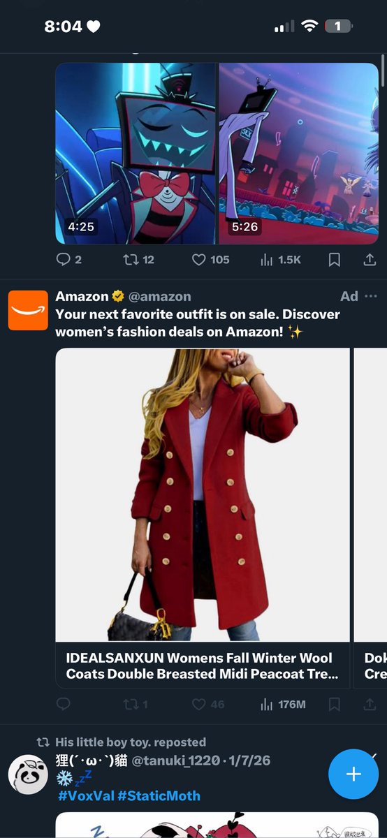 ValVel23's tweet photo. I was scrolling on X and then I get this from Amazon
This suspiciously looks like a Valentino inspired outfit lol😭
It’s mainly the colors but yea
#Valentino #valentinhoe https://t.co/qZXBcQhZEM