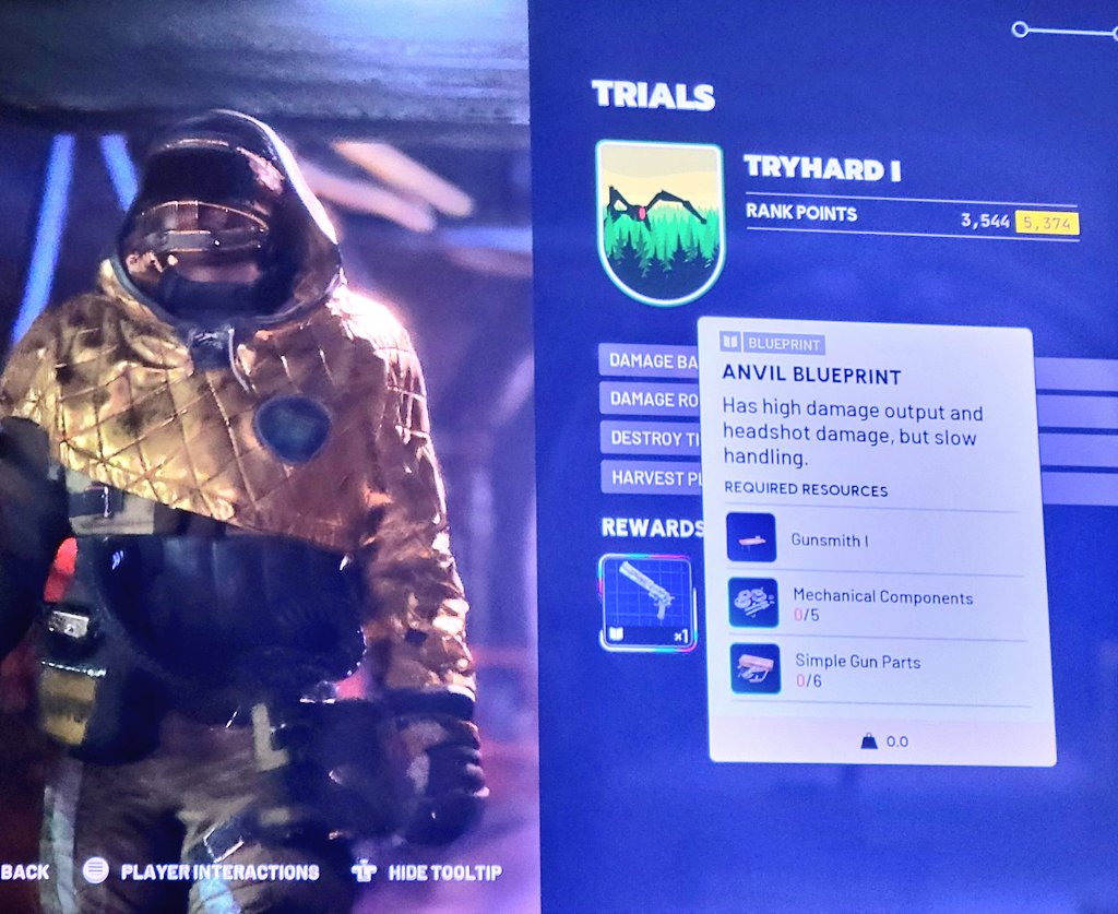 PhyrexLex's tweet photo. Anyone else get THIS lucky?? 
Trials coming in clutch! This blueprint has been avoiding me, but no more! 
#ArcRaiders #GamerLife #GOOP https://t.co/Dpa1yMriEu
