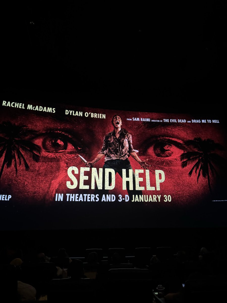 What an honor! Last night I was asked to introduce Rachel Lamont (winner Survivor 47) at a screening of SEND HELP, in theaters 1/30. Rachel is a Michigan native &amp; was on hand to introduce the film &amp; give the audience a sneak-peek at Survivor 50!

#sendhelp #survivor #survivor50