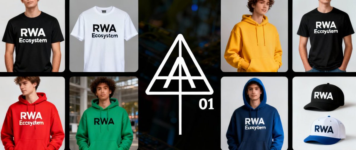 RWA_Ecosystem's tweet photo. RWA Ecosystem is more than code and contracts — it’s culture.
From chain to street, real-world assets meet real-world style.
Wear the ecosystem. Build the future. 🚀
#RWA #RWAEcosystem #Web3 #OnchainToOffline https://t.co/X3jdnPqtss