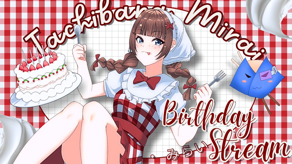 lav_mirai's tweet photo. ꒰🔴 Live Streaming Notification꒱
【Bday Stream】 YAY HARI BROJOL 🥳🎂
📅 : Jumat, 30 Januari 2026
⏰ : 13.00 WIB
🔗 : https://t.co/WVP7tWSNFg
#tachibanamirai #simiraion #vtuber #VtuberIDN #VtuberID #bdaystream #birthdaystream https://t.co/TKqT5jPBFj