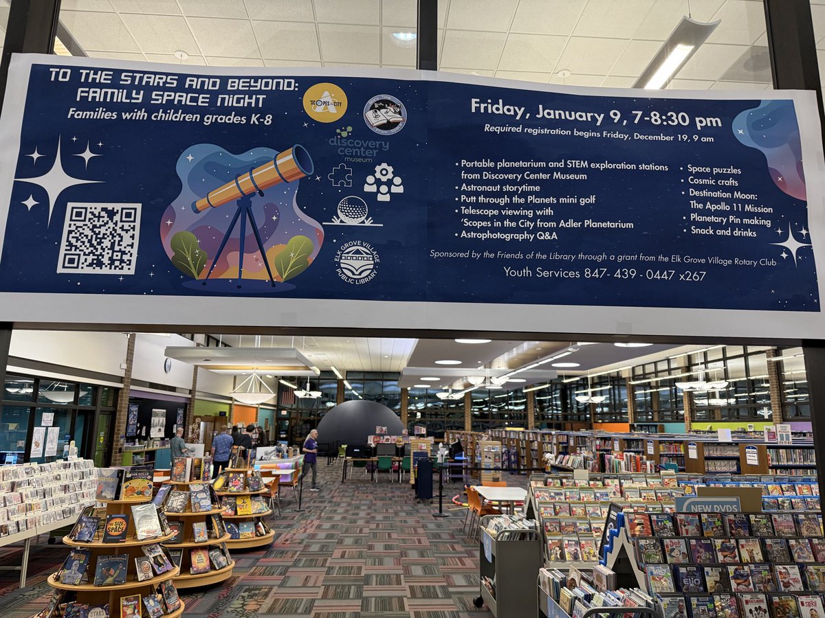 Elk Grove Village Public Library tweet media