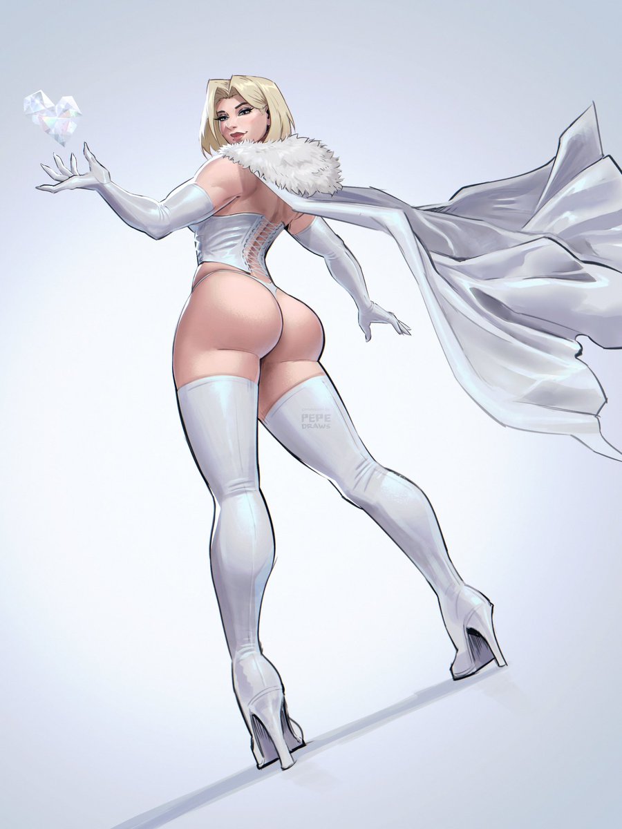 Another Emma Frost commission for the timeline 
#EmmaFrost