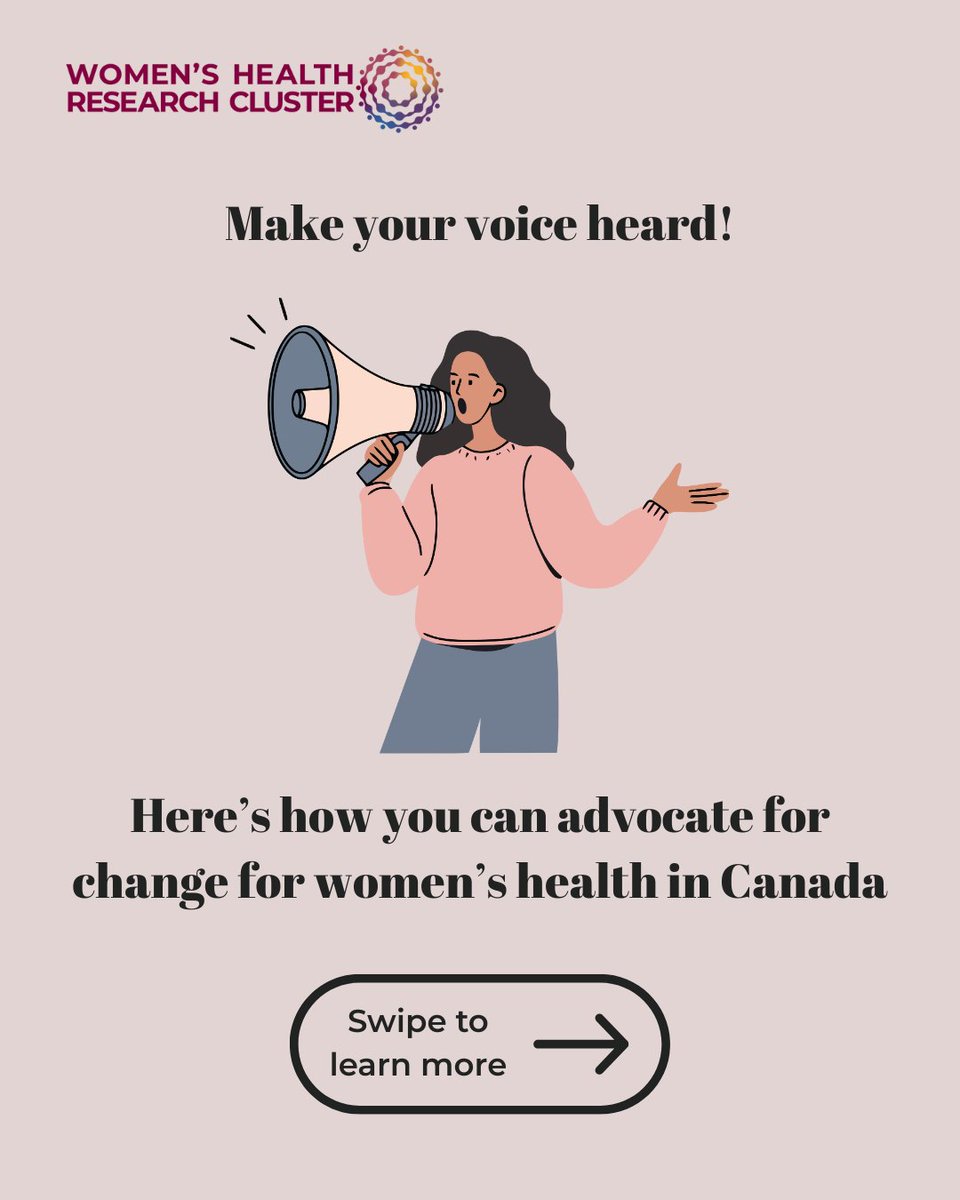 Women's Health Research Cluster tweet media