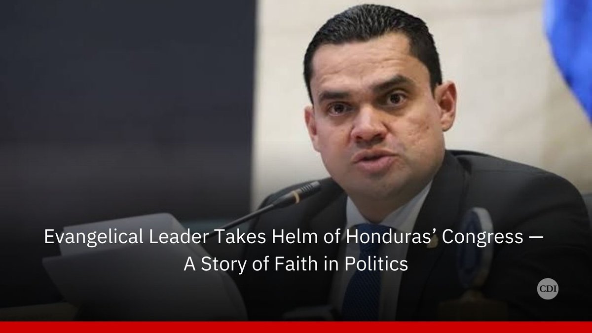 ChDaily_News's tweet image. An evangelical lawmaker has been sworn in as President of Honduras’ Congress, emphasizing faith-led leadership, dialogue, and unity amid political challenges. 
#FaithInPolitics #ChristianLeadership #HondurasNews #EvangelicalImpact #HopeAndLeadership
dlvr.it/TQdpg3