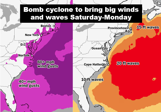 DC area weekend snow chances shrinking, but BRUTAL wind chills likely ...