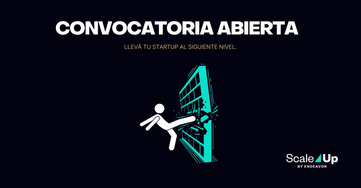 Buscamos compañias de innovación y tecnología listas para sumarse al Programa ScaleUp. 

En el programa van a encontrar: mentorías personalizadas, foco en resolver problemas de la mano de grandes emprendedores, red y networking; y sobre todas las cosas ESCALA