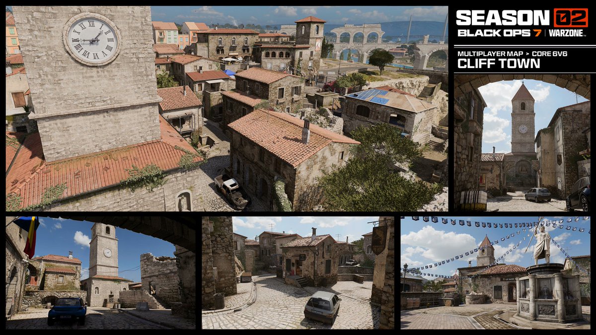 CoDQG_'s tweet image. 🗺️ Liste des cartes multijoueurs disponible en Saison 2 Rechargée de #BlackOps7.