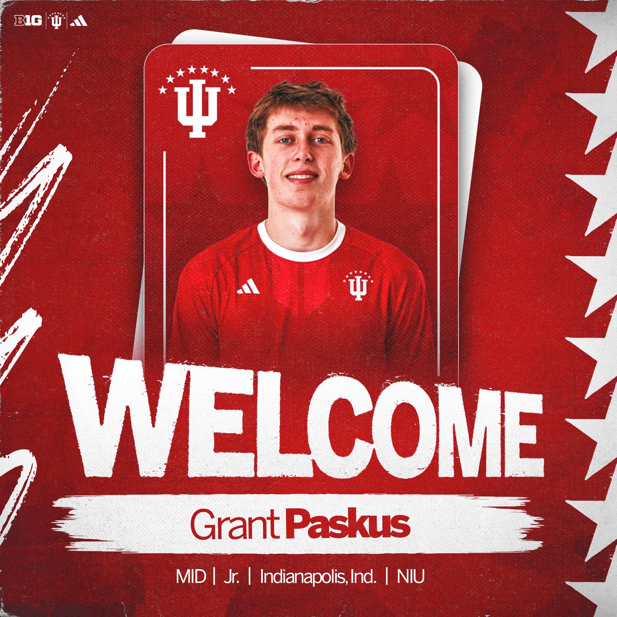 IndianaMSOC's tweet photo. Balance &amp; bite in midfield. https://t.co/Juw8VEsfkW