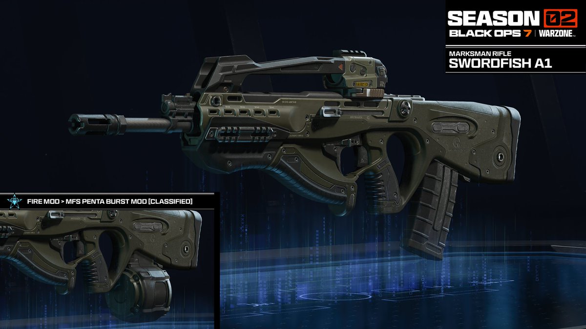 The 'Swordfish A1' (BO4) RETURNS in #BlackOps7 Season 2 🔥