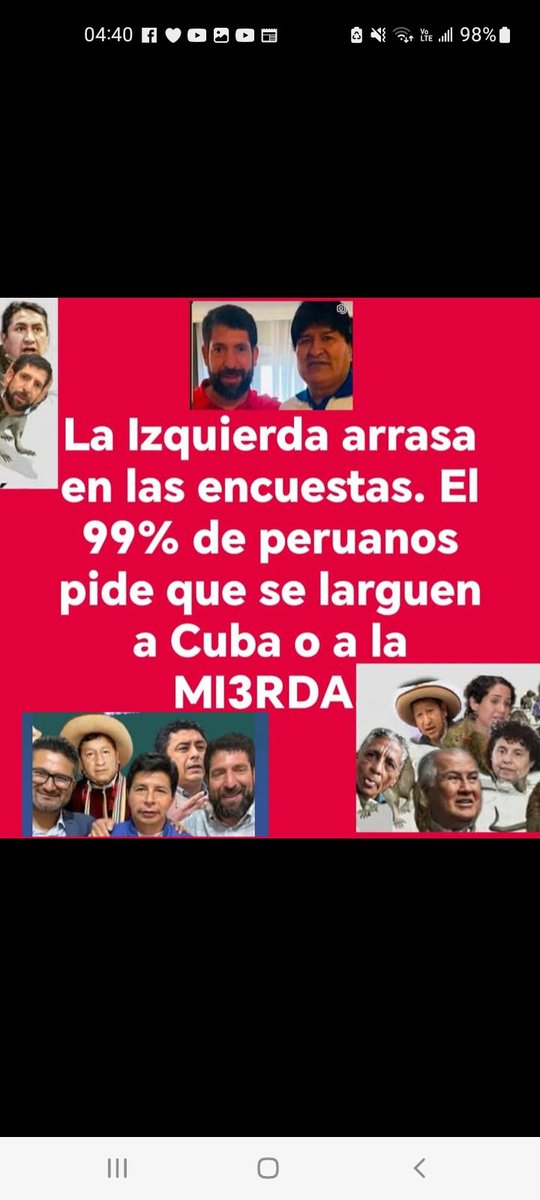 <a href="/generacionzpe/">Generación Z Perú</a> Lo más increíble es el adoctrinamiento que hay en los colegios y los cuentos y leyendas urbanas que se tejen chau adiós Lopez Chau. 
RLA presidente del Perú en primera vuelta no se dejen engañar que su voto sea consciente inteligente de compromiso no comprometido con nuestro 🇵🇪❤️