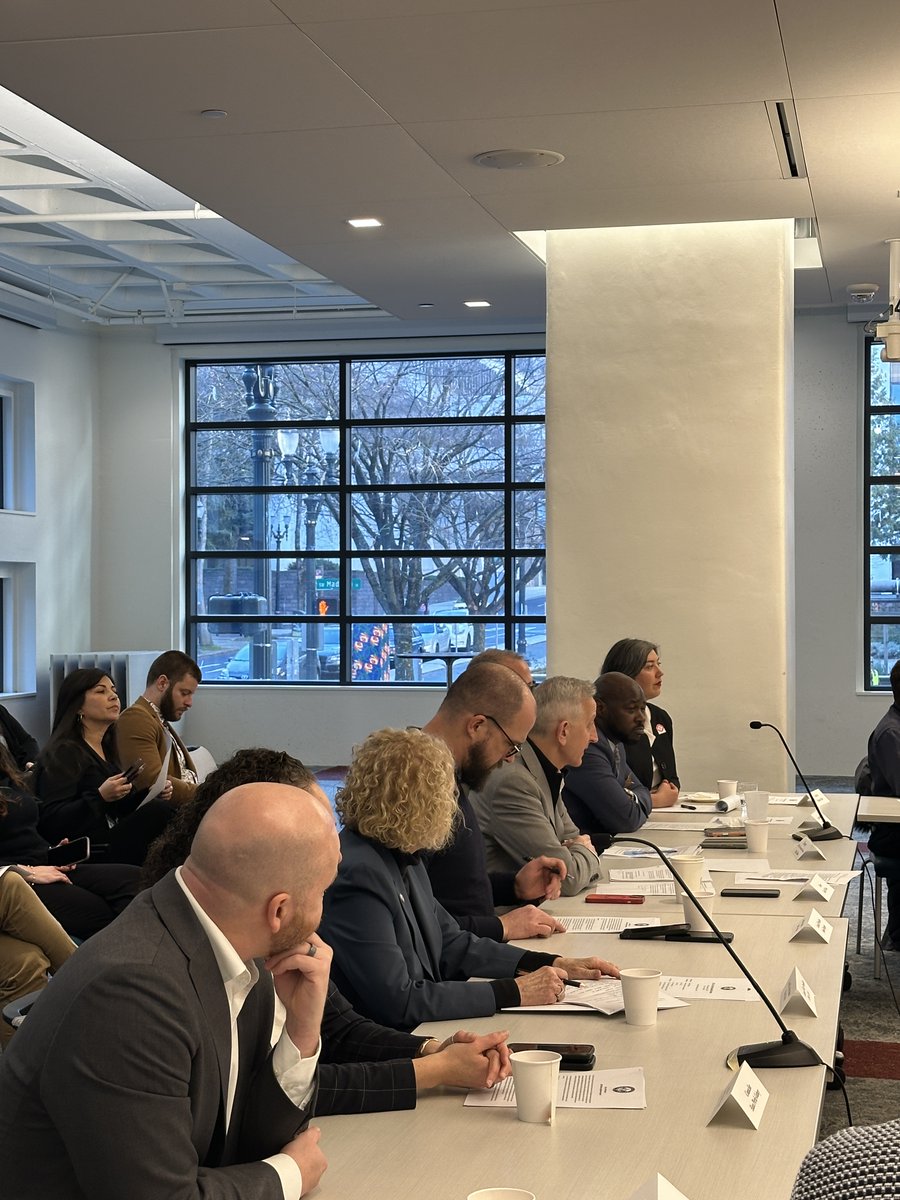 Last Friday, Auditor Rede joined <a href="/MayorKWilson/">Mayor Keith Wilson</a>, members of Council, and Portland’s legislative delegation at the City’s annual Legislative Breakfast. Catch her remarks at 30:03: portland.gov/auditor/counci…