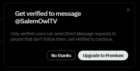 SenariRey's tweet photo. @SalemOwlTV Turns out, I can't DM you. I'll send you a note on FA instead https://t.co/J7HZvouNYn