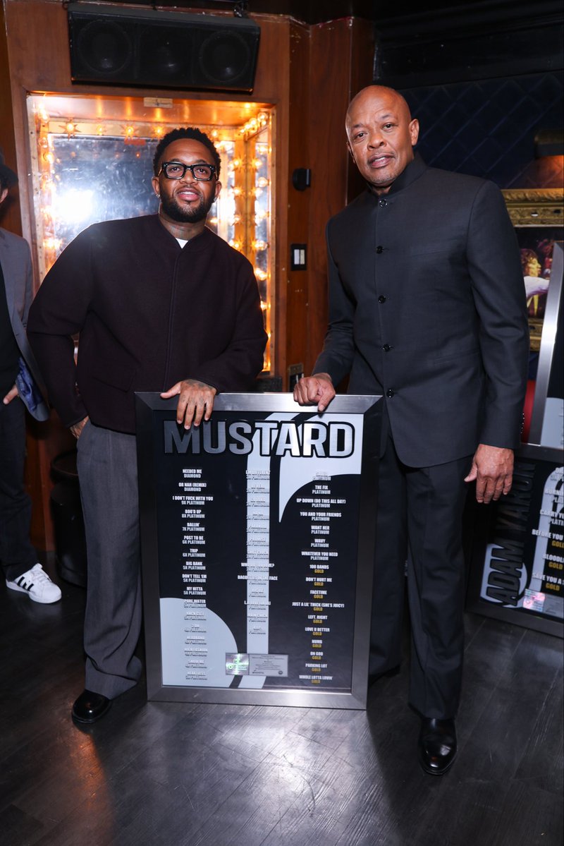 mustard's tweet image. wow