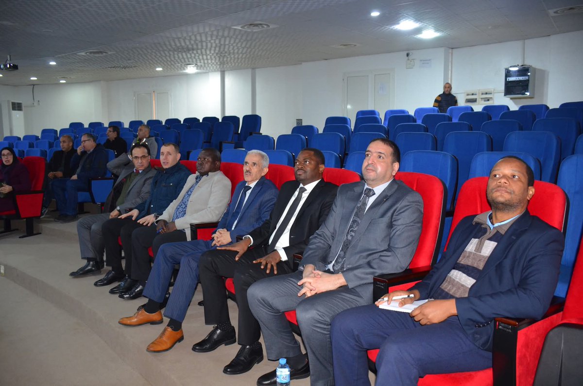 NabilBouflih's tweet photo. I was pleased to receive His Excellency the Ambassador of the United Republic of Tanzania to Algeria, who paid a courtesy visit to the #cnrdpa, during which he learned about its tasks and achievements in developing the marine fisheries and aquaculture sector in Algeria.
#Algeria https://t.co/bxsY2wY93D