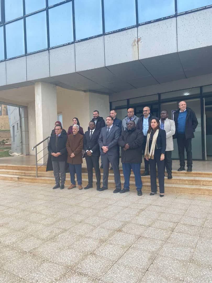 NabilBouflih's tweet photo. I was pleased to receive His Excellency the Ambassador of the United Republic of Tanzania to Algeria, who paid a courtesy visit to the #cnrdpa, during which he learned about its tasks and achievements in developing the marine fisheries and aquaculture sector in Algeria.
#Algeria https://t.co/bxsY2wY93D