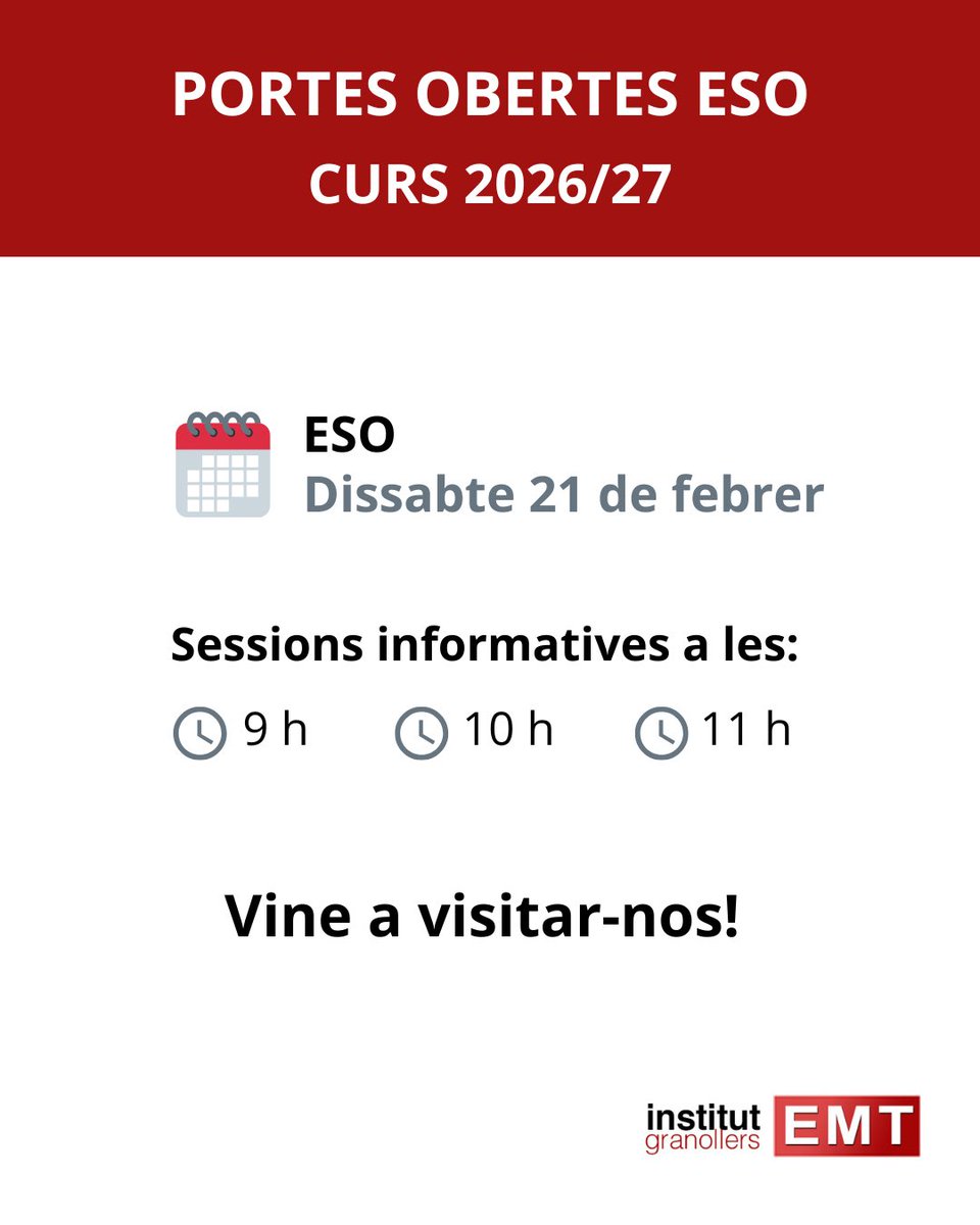 Institut EMT Granollers tweet media