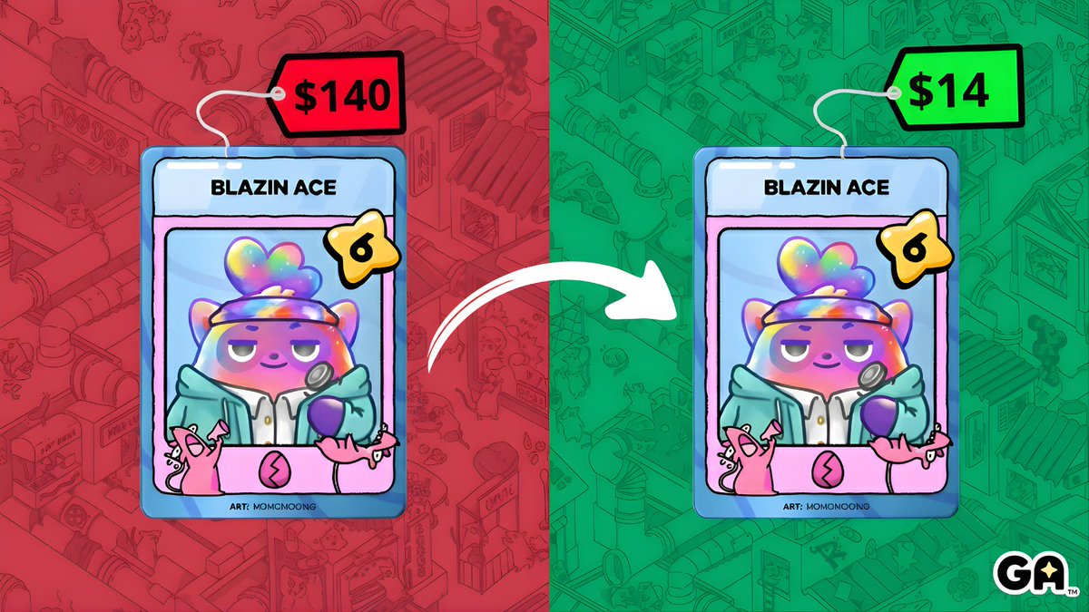 STOP PAYING HIGH COSTS FOR NFTS!🛑

Today I woke up and decided to give you all the gift of the strategy I use to buy cards and NFTs cheaper than they actually are. 

I built a private Sniper Bot that monitors the <a href="/SkyMavisHQ/">Sky Mavis</a> market 24/7 so I don't have to.

This is how I get
