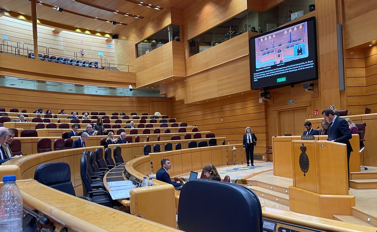 Esto es lo que le importan las explicaciones de Óscar Puente al PP en el Senado.

Solo lo usan para montar el ruido que recogen sus medios y luego abandonan la cámara alta porque en realidad todo les da igual. 

La imagen lo dice todo 👇