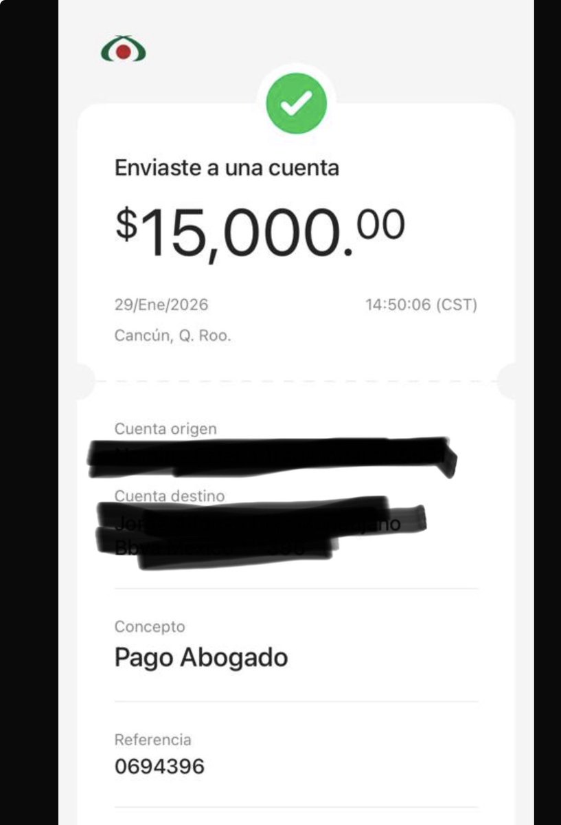 pedroferriz3's tweet photo. Gracias a sus donativos ya va en camino nuestro abogado a ver a #FelipeN detenido por @FGRMexico en el caso de #TrenInteroceánico
Nuestros abogados tomarán el caso para buscar su pronta liberación y tirar por completo los argumentos de la fiscalía
No será difícil
Recuerden que todo lo que nos puedan ayudar para liberarlos, será muy agradecido