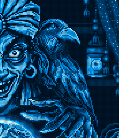 He's a really nice guy, loves cookies, and can also see the future, but he doesn't care. <a href="/basepaint_xyz/">BasePaint</a>