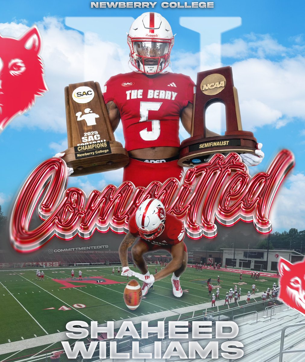 1000% Committed Go Wolves 🐺 <a href="/MitchHall15/">Coach Mitch Hall</a> <a href="/CoachKnightNC/">Todd Knight</a> <a href="/CoachKitch4/">Deshun Kitchings</a> <a href="/CoachFlynn_NCFB/">Stephen Flynn</a> <a href="/NewberryFball/">Football</a> 
<a href="/ChampGMG/">Coach Champ Merriweather</a> <a href="/awwebb12/">Andrew Webb</a> <a href="/GoRebsPCCW/">STHS Football</a>