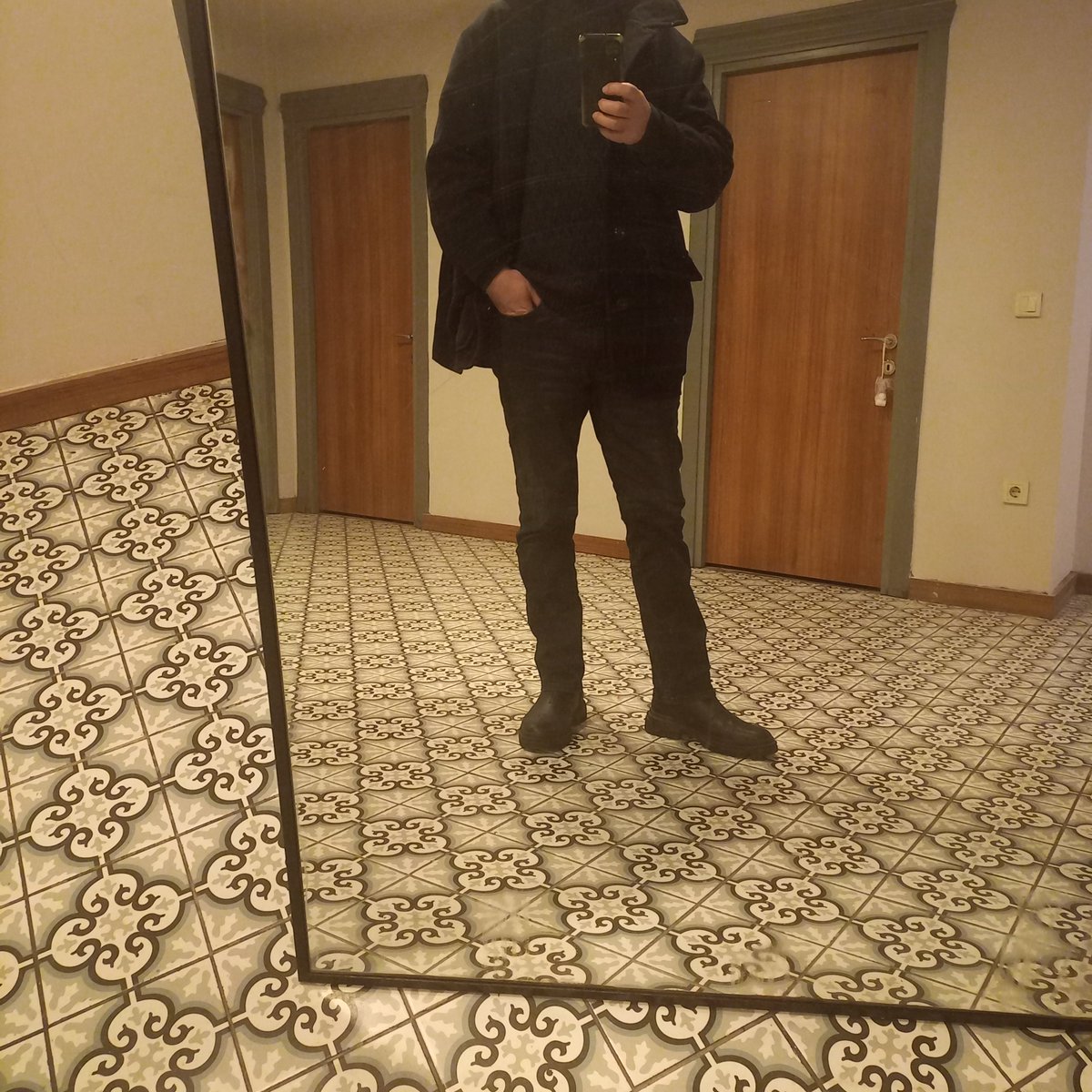 Looking like a true survivor,
feeling like a little kid.  B.T.