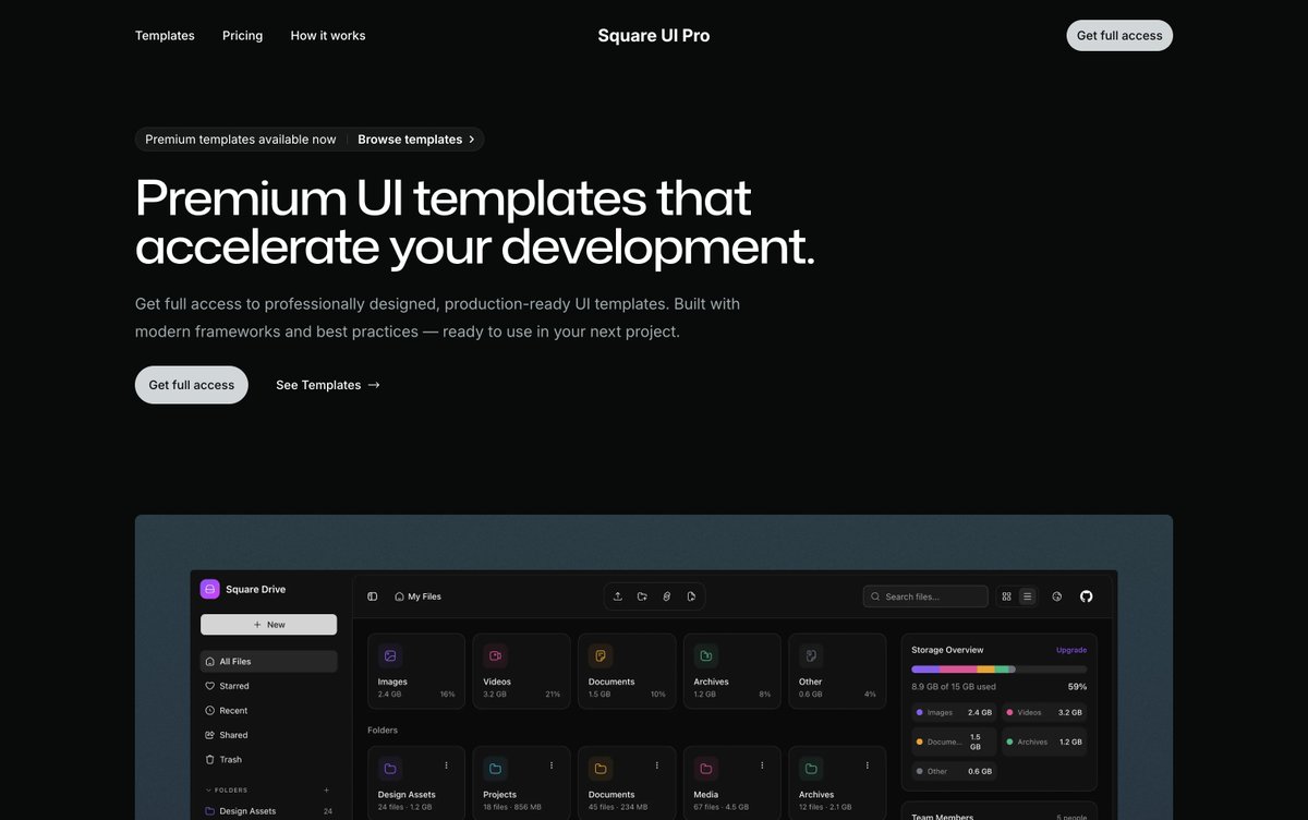 On February 1st, the first 2 Square UI Pro templates will be released

Get early access now: pro.lndev.me