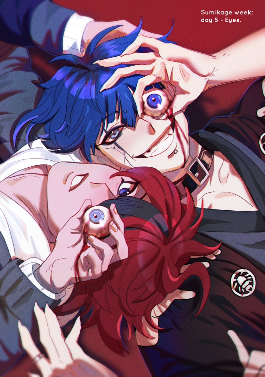 YugaymuHomokage's tweet image. #sumikageweek2026 Day 5: Eyes.