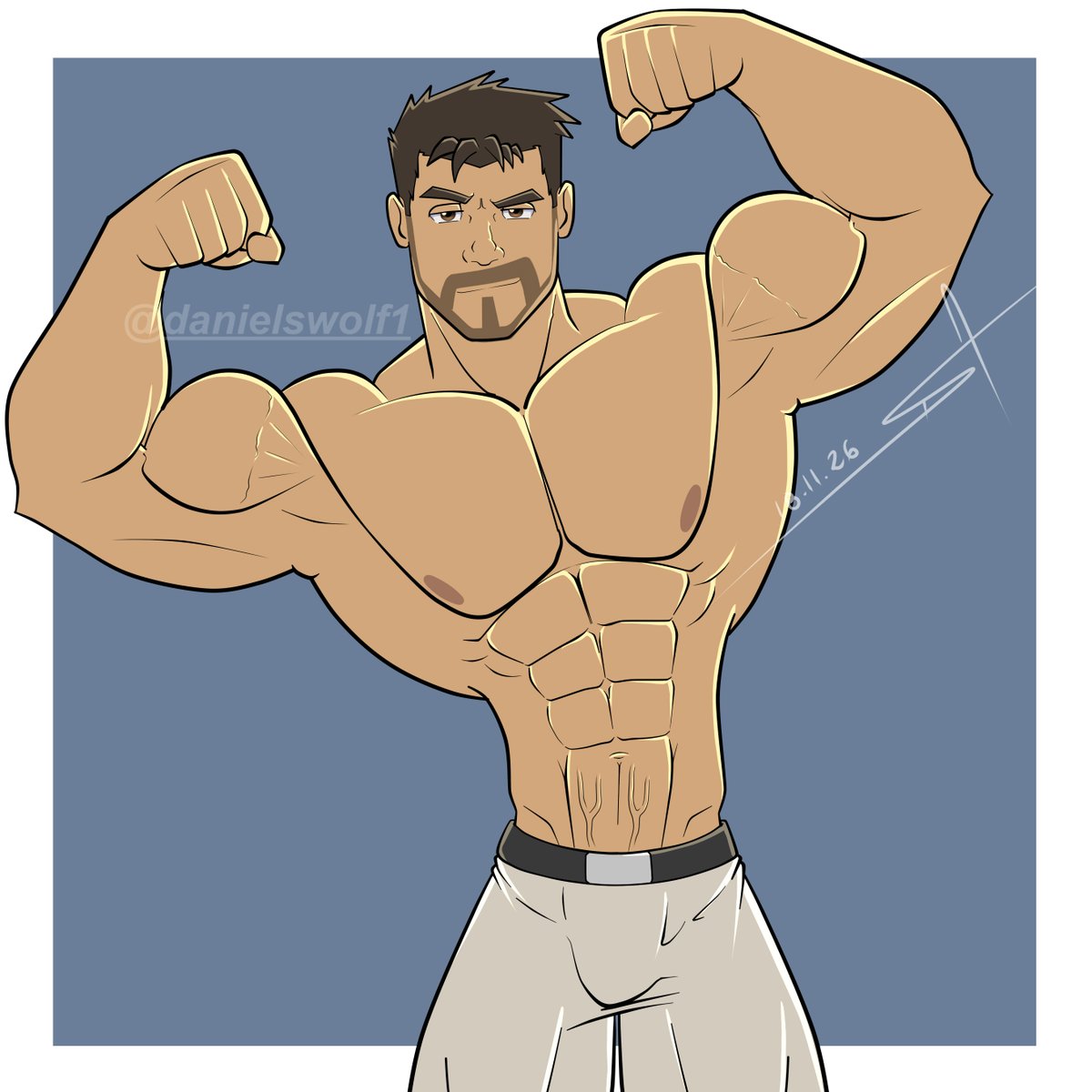 This time I will just post #ChrisRedfield alone, showing off for a bit #RE5 #RE5 #fanart #drawingof the day
yes is always a pleasure to draw this big man