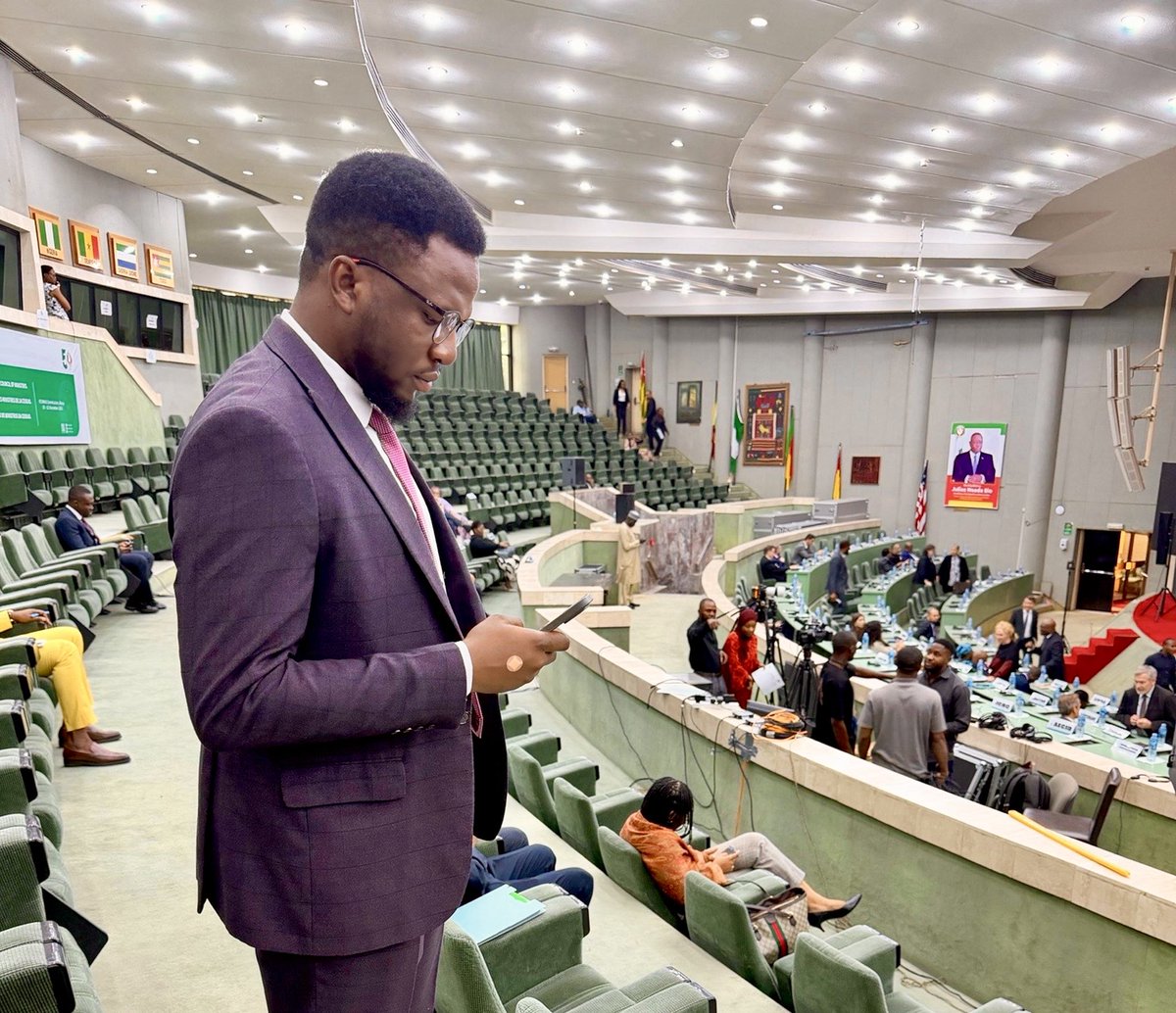 emmaakinpelu's tweet photo. Honoured to participate in the ECOWAS New Year’s Wish Exchange and Briefing on the State of the Community in Abuja.

#StrategicCommunication #PublicAffairs #RegionalLeadership #StakeholderEngagement #Diplomacy #CommunicationStrate https://t.co/EWHlVSLQMo