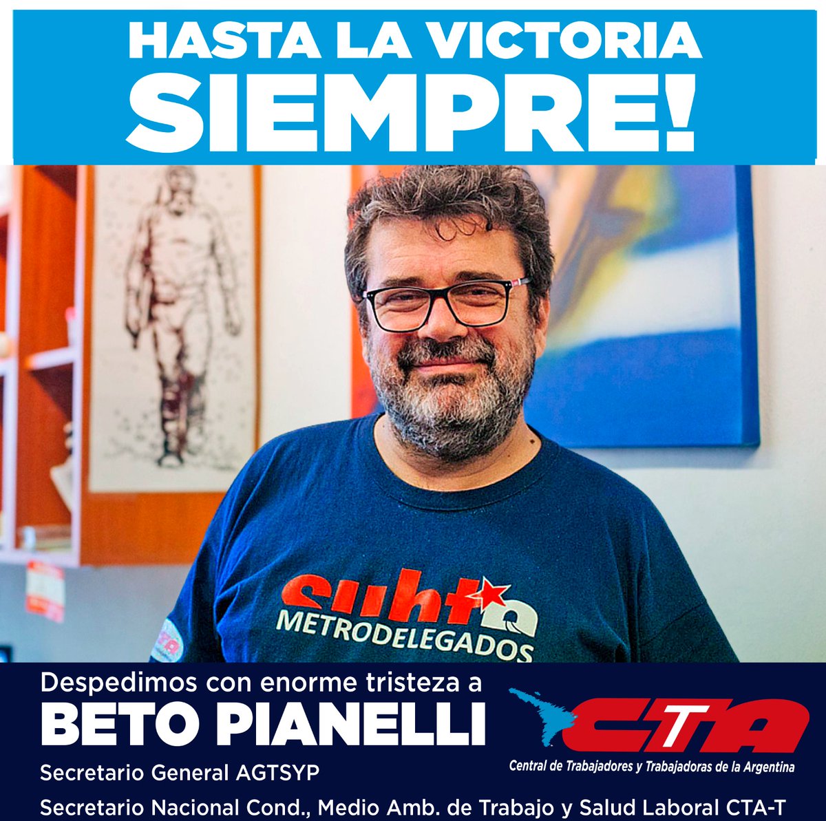 ¡Hasta la victoria siempre, compañero!