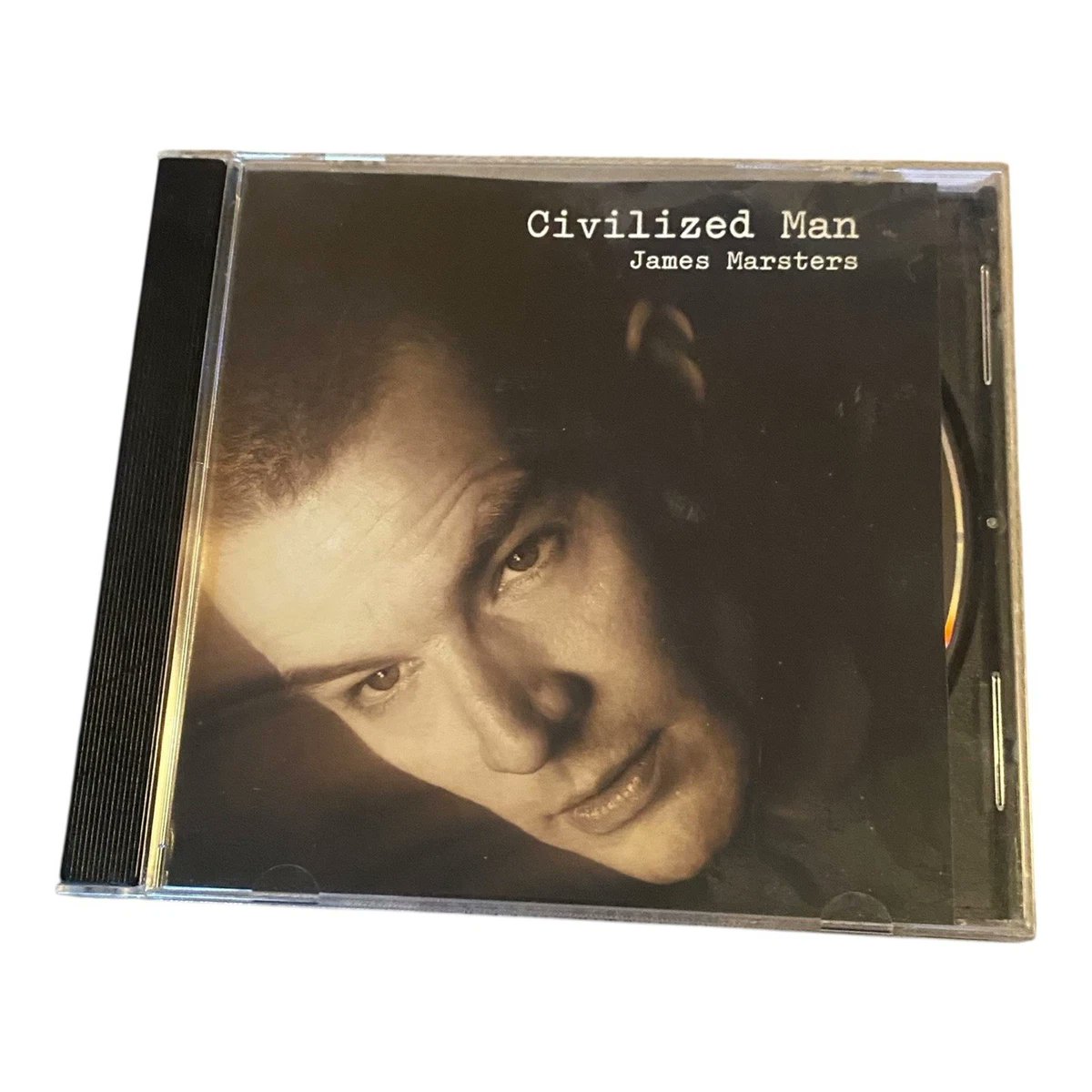 QueenCarolinaMT's tweet photo. Look what I just found & ordered on ebay!!! @GhostoftheRobot 1st record #MadBrilliant & @JamesMarstersOf #CivilizedMan they are RARE & HARD TO FIND ON CD!!!!! https://t.co/aI0Nsa3bRP