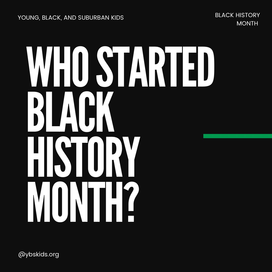YBSKids's tweet photo. Who Started Black History Month?
🖤 Carter G. Woodson

Known as the Father of Black History, Woodson launched Negro History Week in 1926—creating space for Black history to be taught and celebrated.
#BlackHistoryMonth #YBSKids #CarterGWoodson #YouthEducation https://t.co/gizGfQHu0z