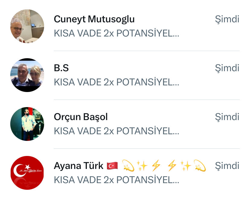 TEKER TEKER GÖNDERMEYE BAŞLADIM 

SADECE BEĞENİ VE RT YAPANLARA

BEN SÖZÜMÜ TUTARIM.