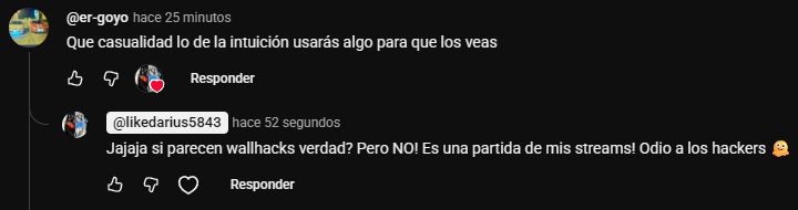 likedariius's tweet photo. Me acaban de llamar cheater por este video xDDD 
https://t.co/9QC1T9RlYD
#DeadbyDaylight https://t.co/YxQcL0agyn